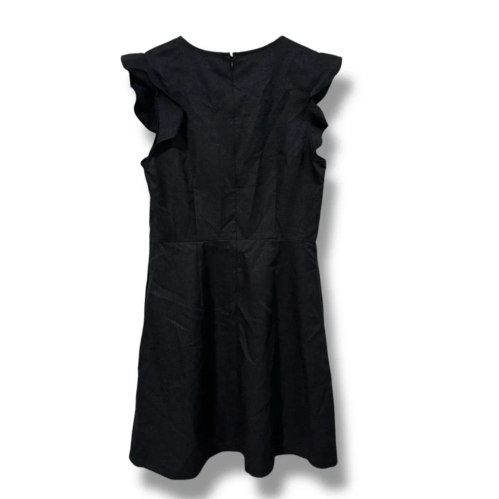 NWT LOFT Women's Cap Sleeve Knee Length Dress Gray Size 6 - 17 x 37‎ - Picture 2 of 7